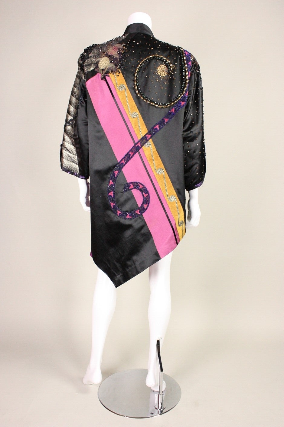 Women's 1980's Art to Wear Highly Embellished Coat