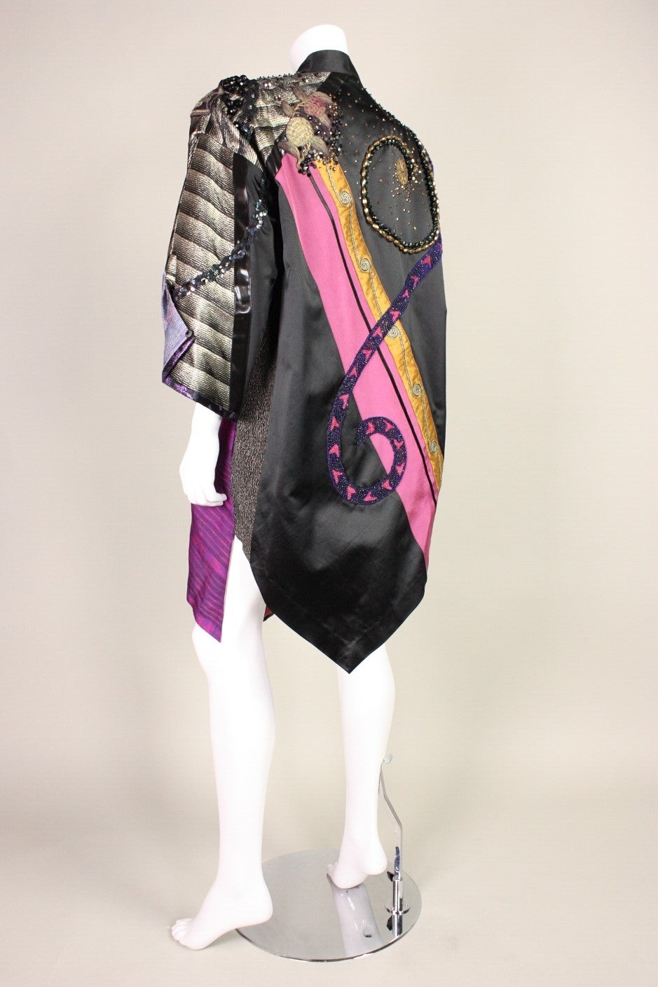 1980's Art to Wear Highly Embellished Coat 1