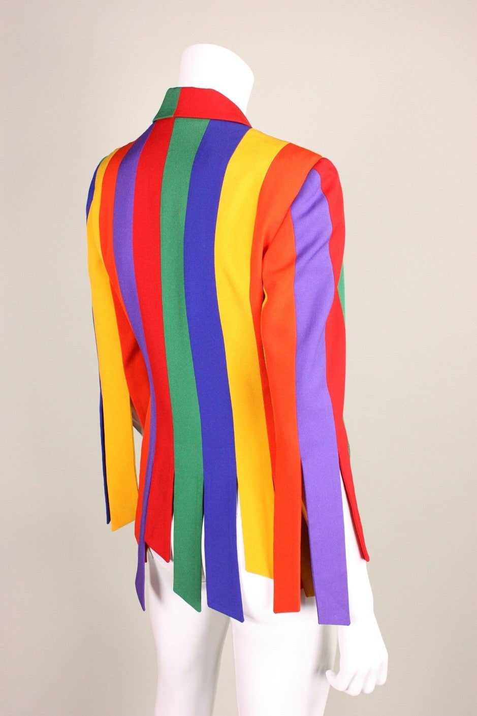 Women's 1990's Moschino Color Blocked Jacket