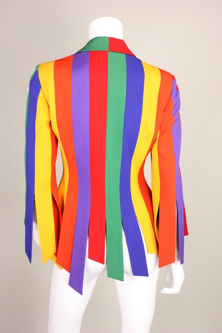 1990's Moschino Color Blocked Jacket 1