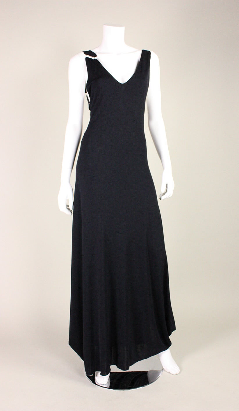 Women's Jean-Paul Gaultier Gown with Cutouts