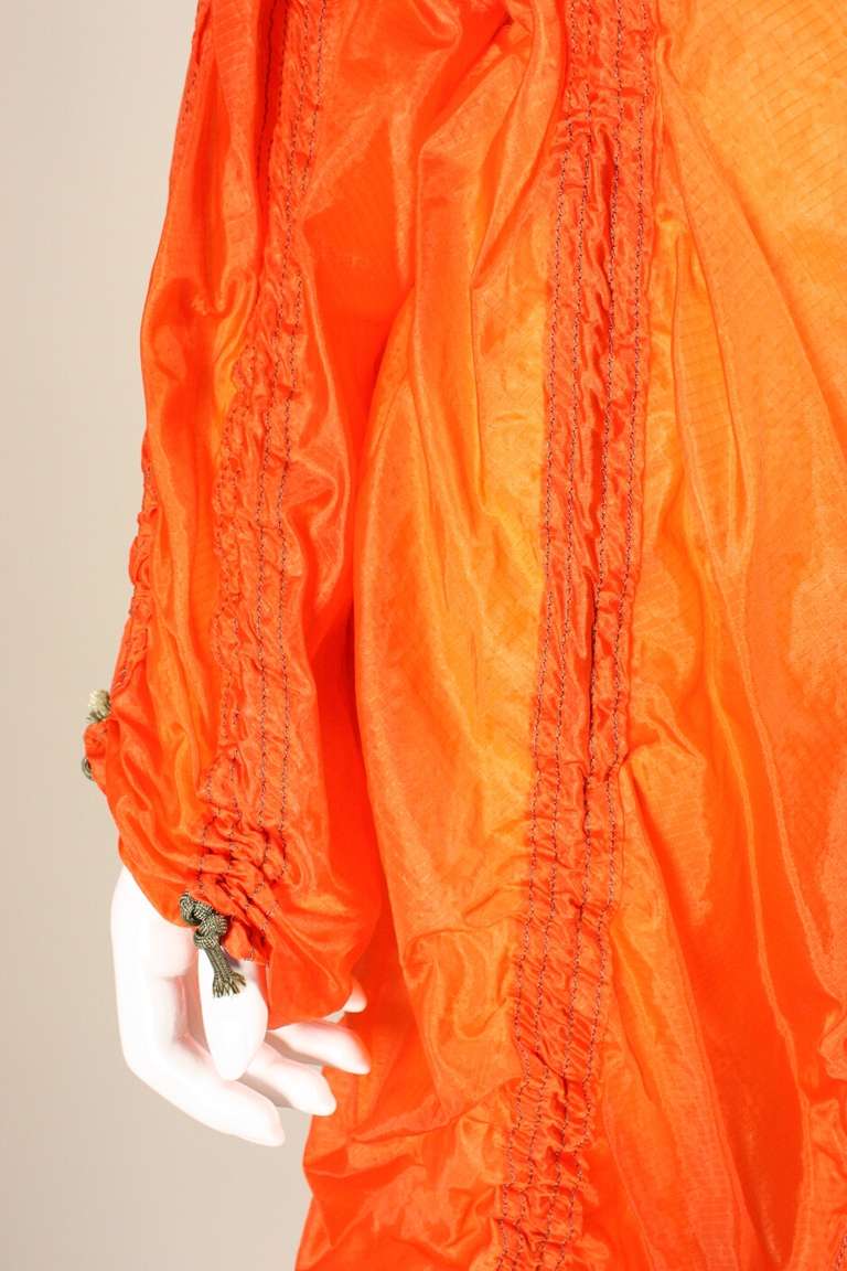 Norma Kamali OMO Orange Parachute Jacket 4