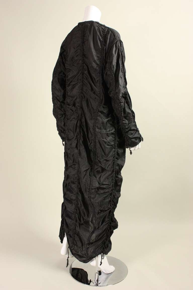 Women's Norma Kamali OMO Black Parachute Jacket