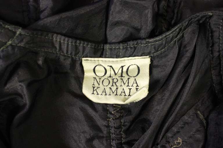 Norma Kamali OMO Black Parachute Jacket 5