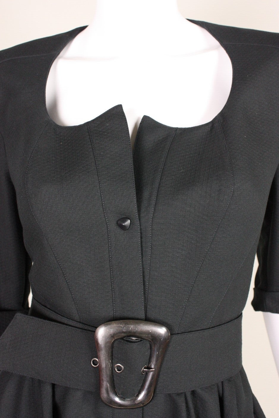 1990's Thierry Mugler Dress with Nipped Waist 1