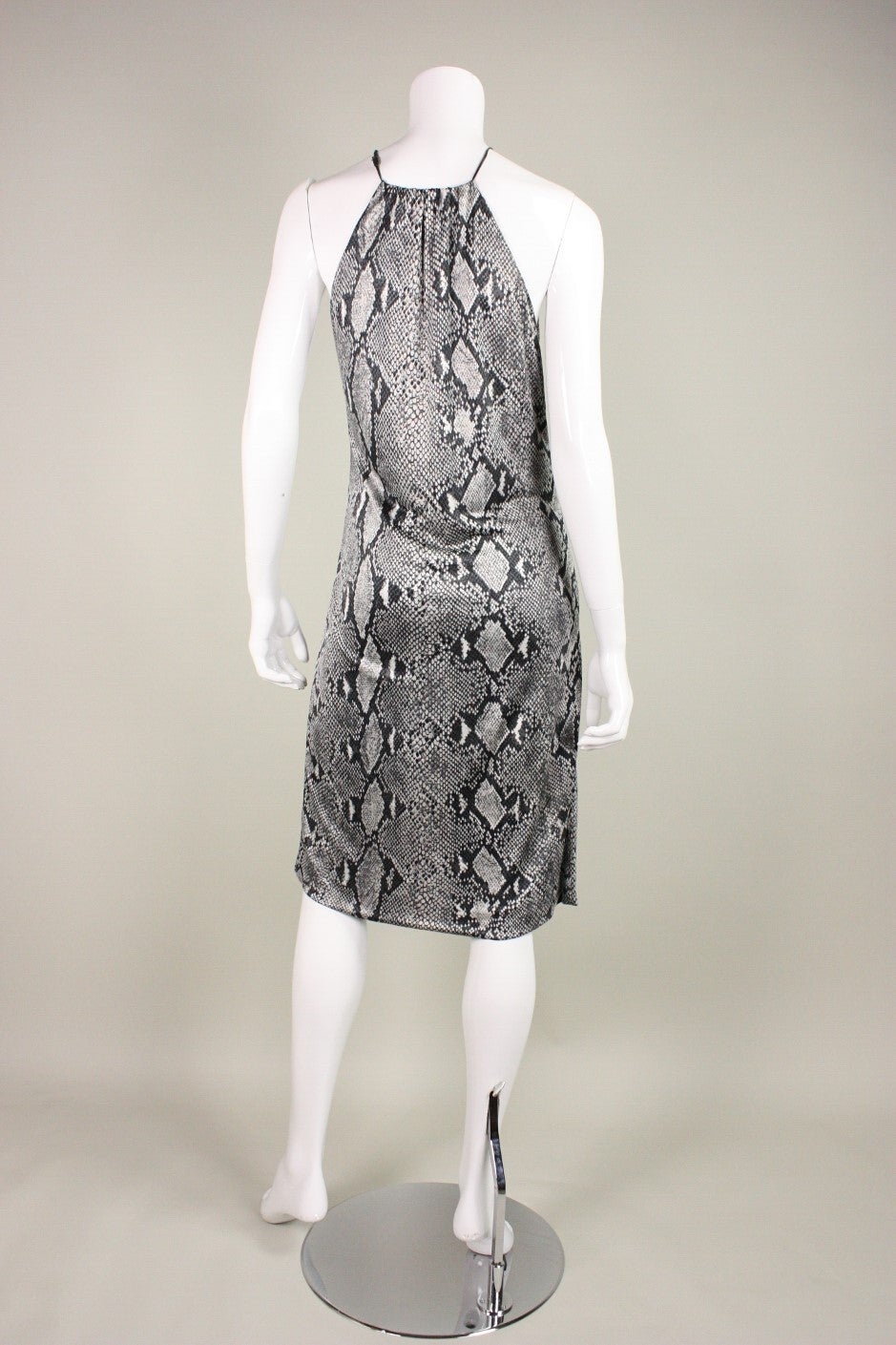 Tom Ford for Gucci Snakeskin Print Dress 2