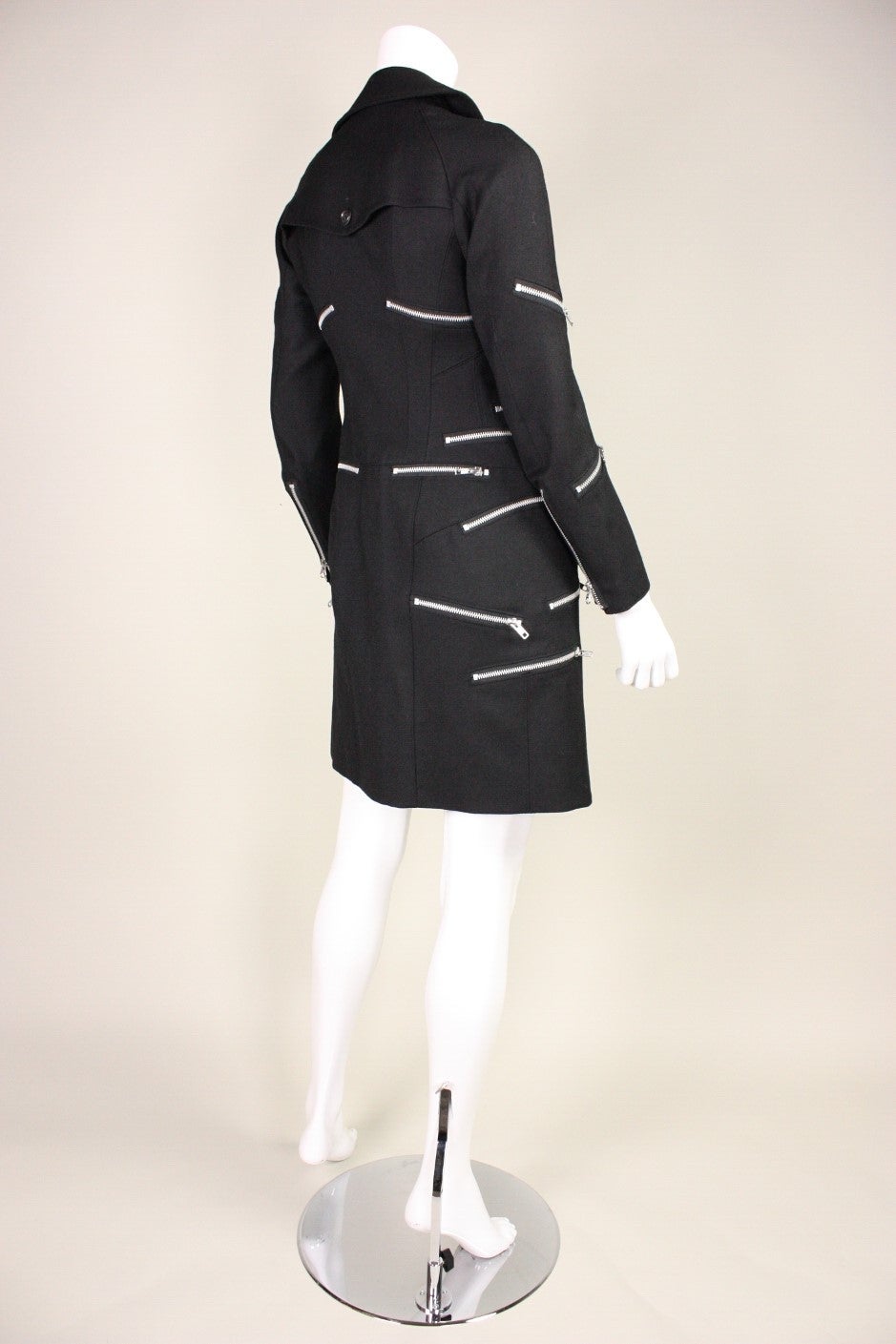 Junya Watanabe for Comme des Garcons Zipper Coat In Excellent Condition In Los Angeles, CA