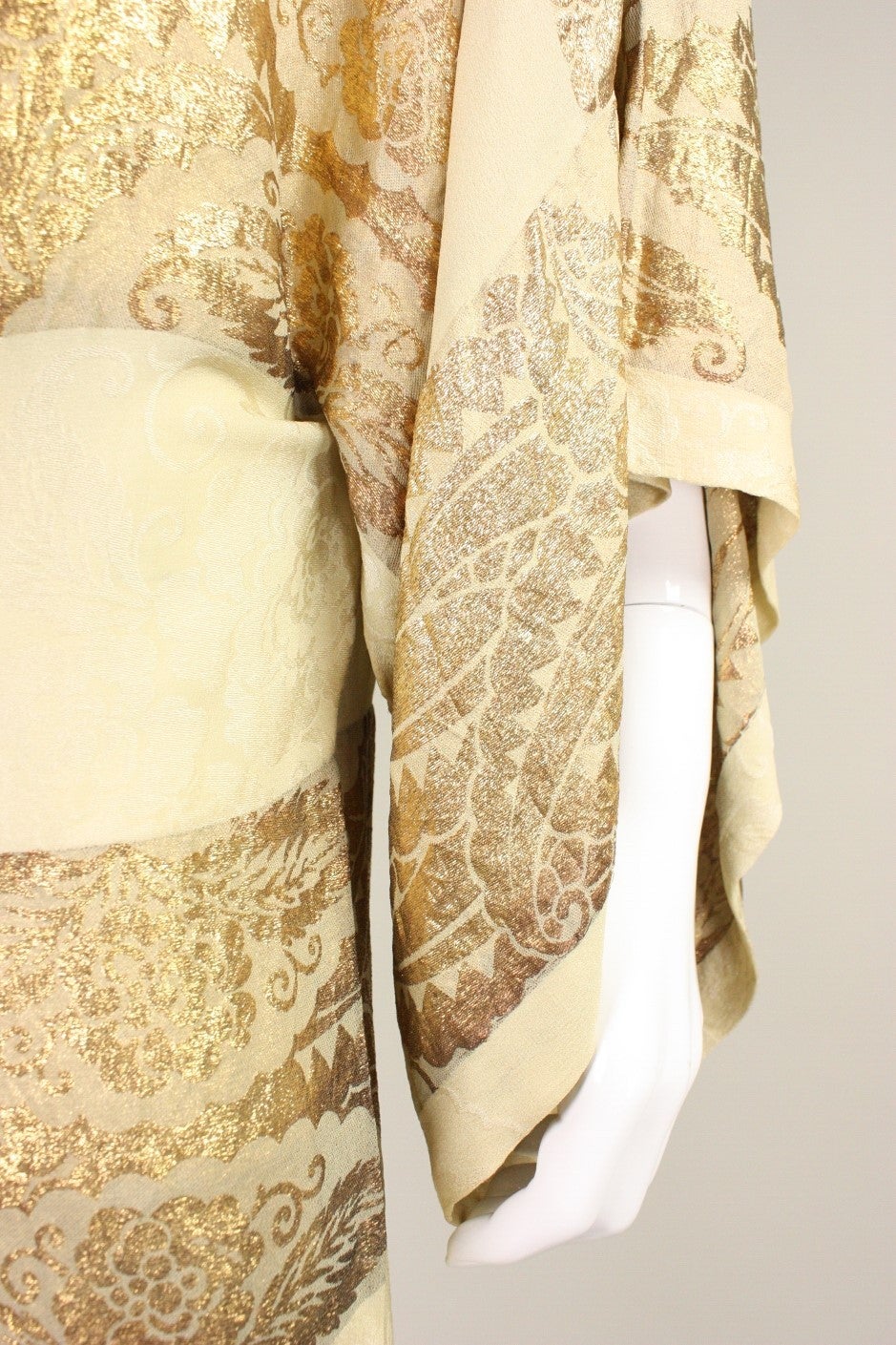 1920's Lame Jacquard Tunic Dress 2
