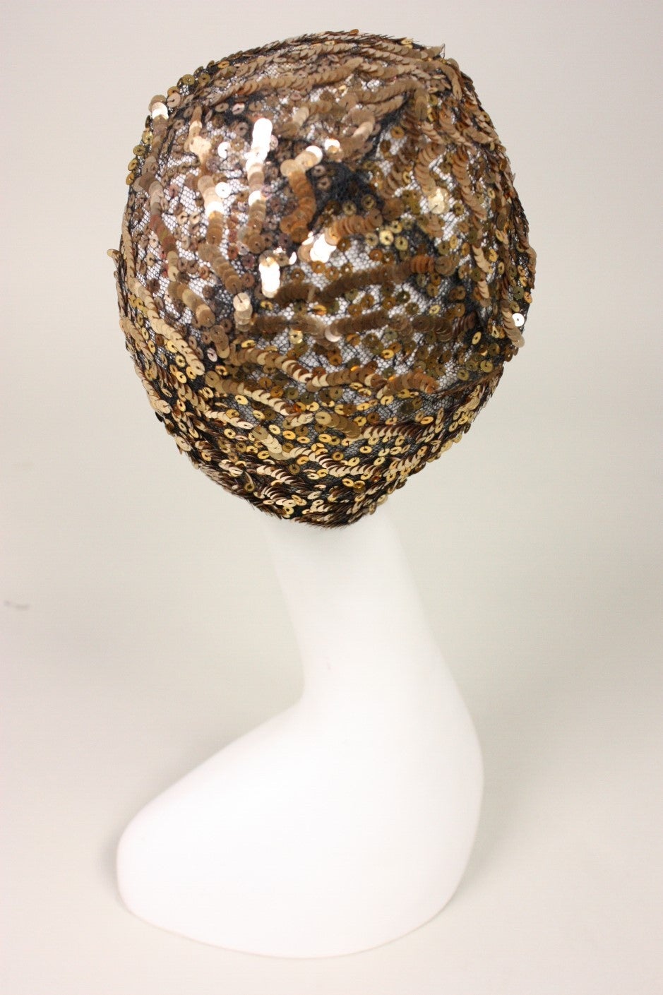 Women's Sequined Skull Cap, 1930s  For Sale