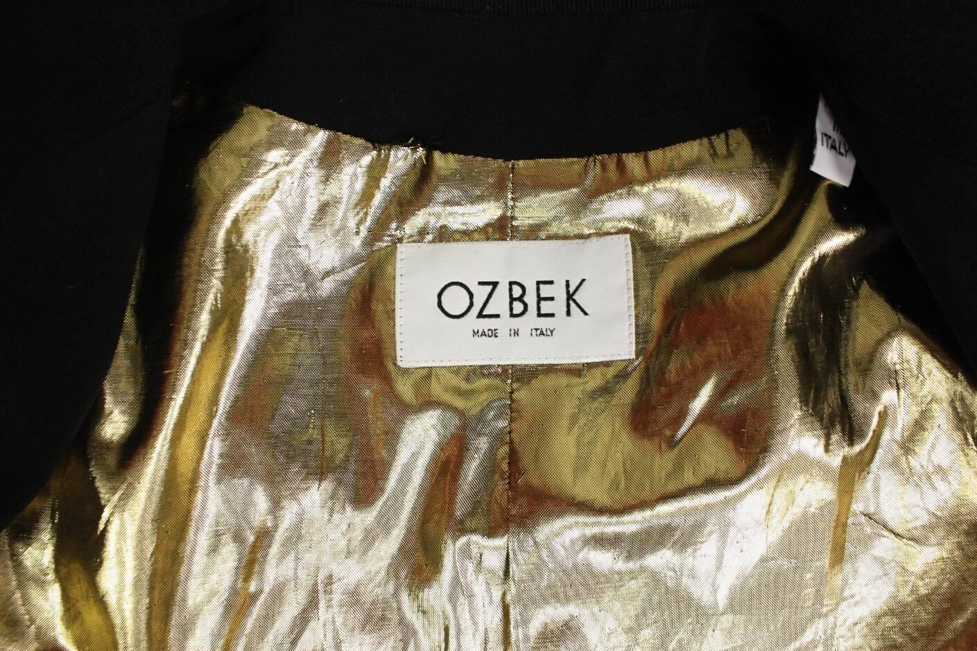 1990's Ozbek Ensemble with Gold Embroidered Wings 5