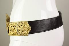 Roberta di Camerino Belt with Large Buckle, 1970s