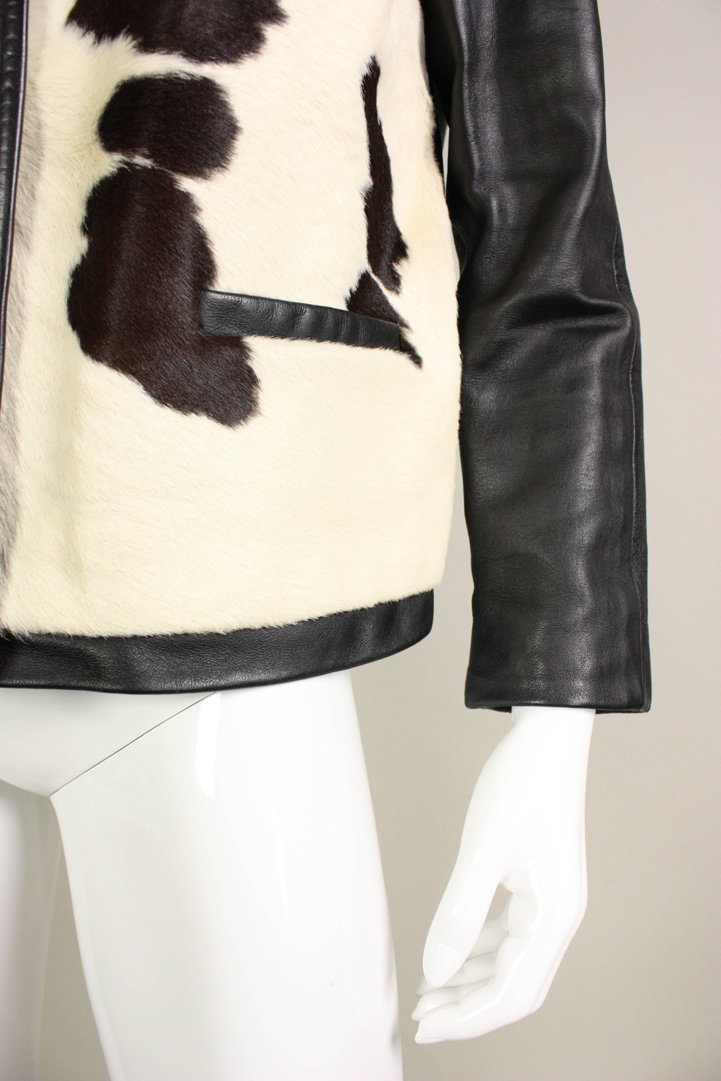 1960's Cowhide & Leather Jacket 3