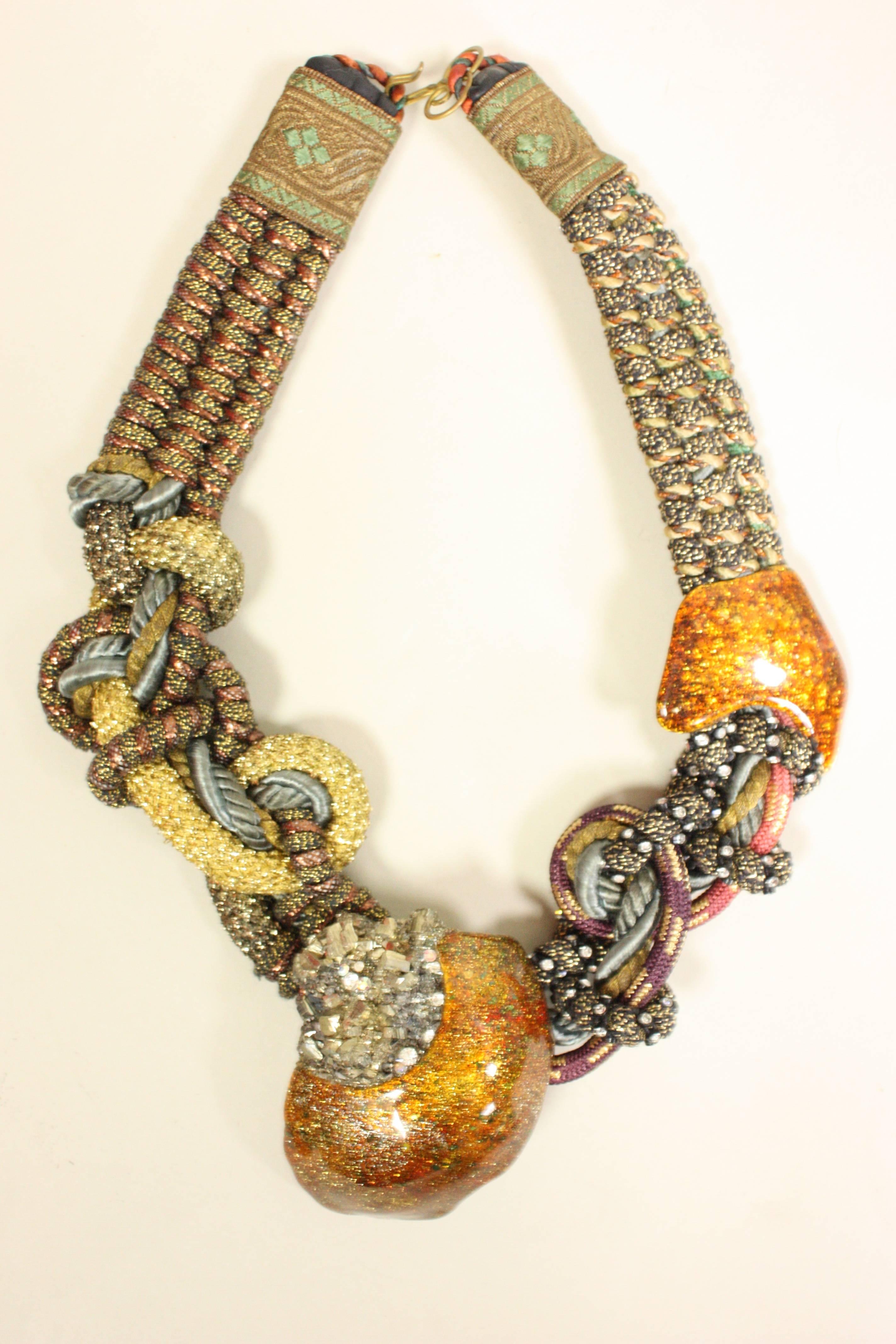 1970's Alex & Lee Statement Necklace For Sale 2