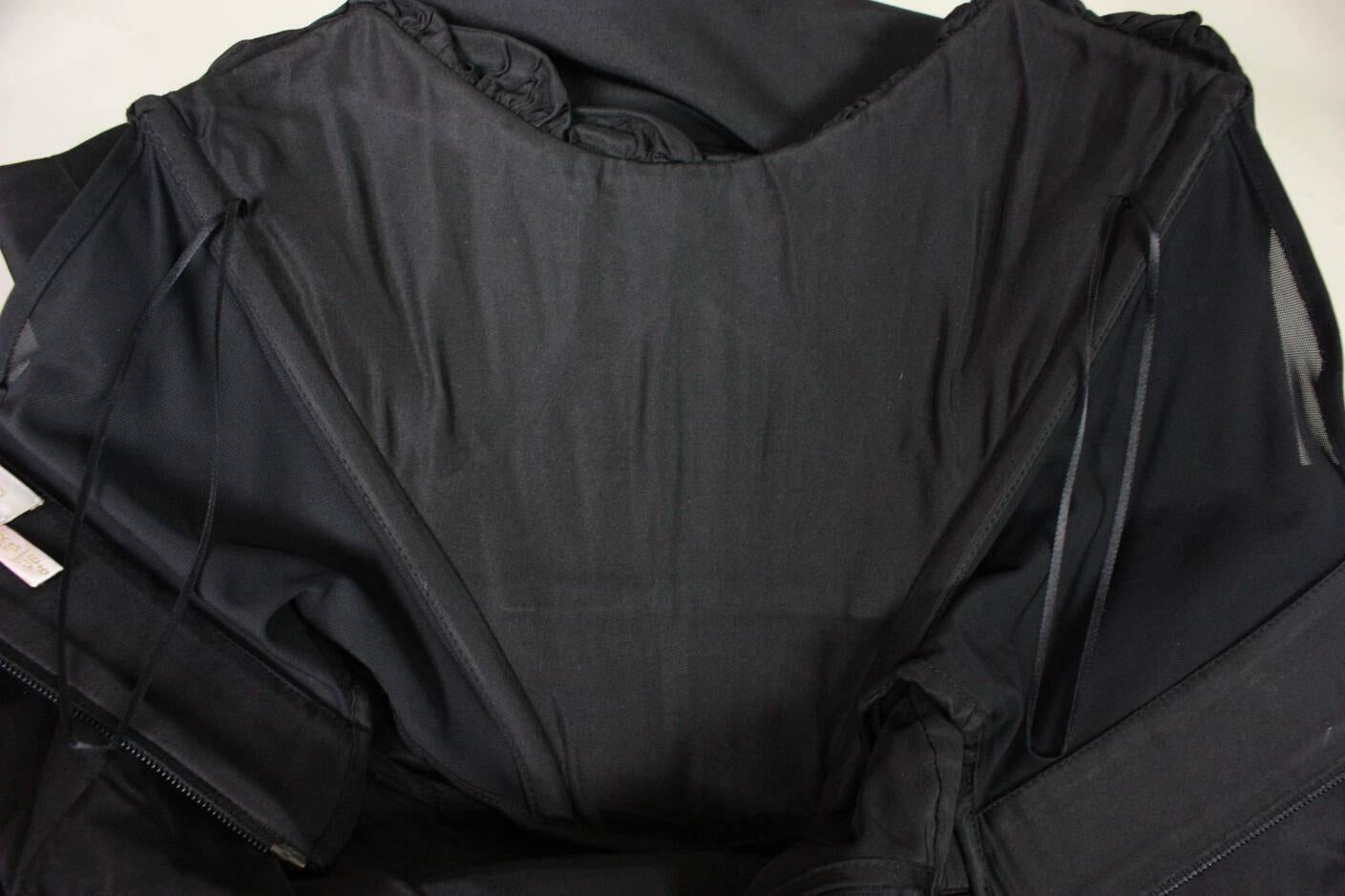 Vivienne Westwood Asymmetrical Black Gown 5