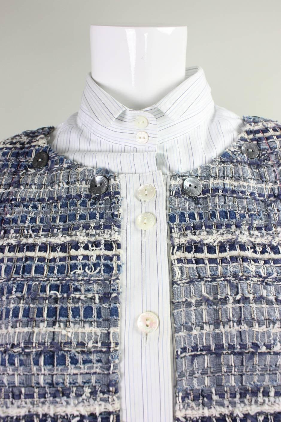 Women's Dolce & Gabbana Woven Denim Jacket