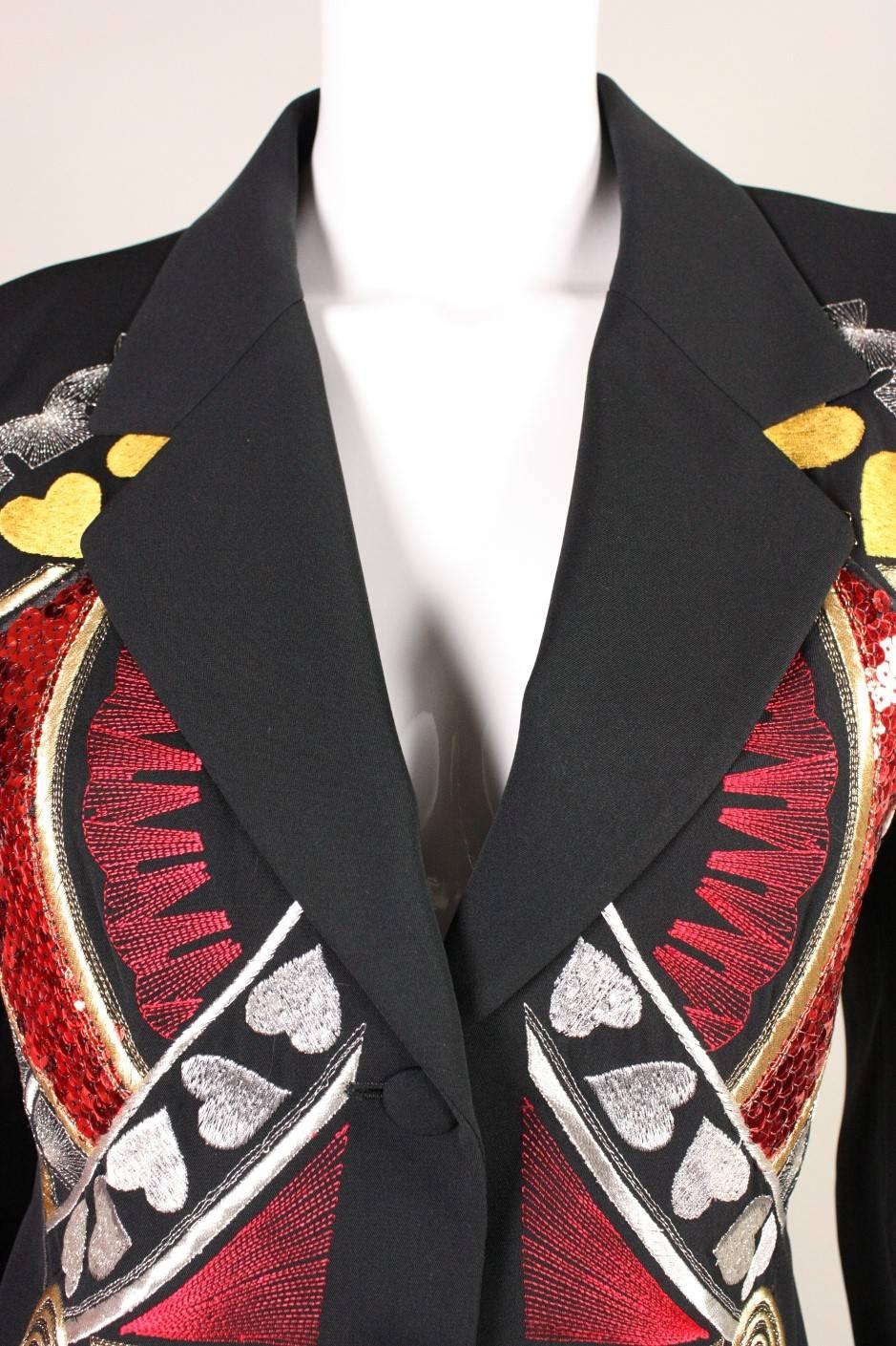 1990's Iceberg Embroidered & Sequined Suit 1
