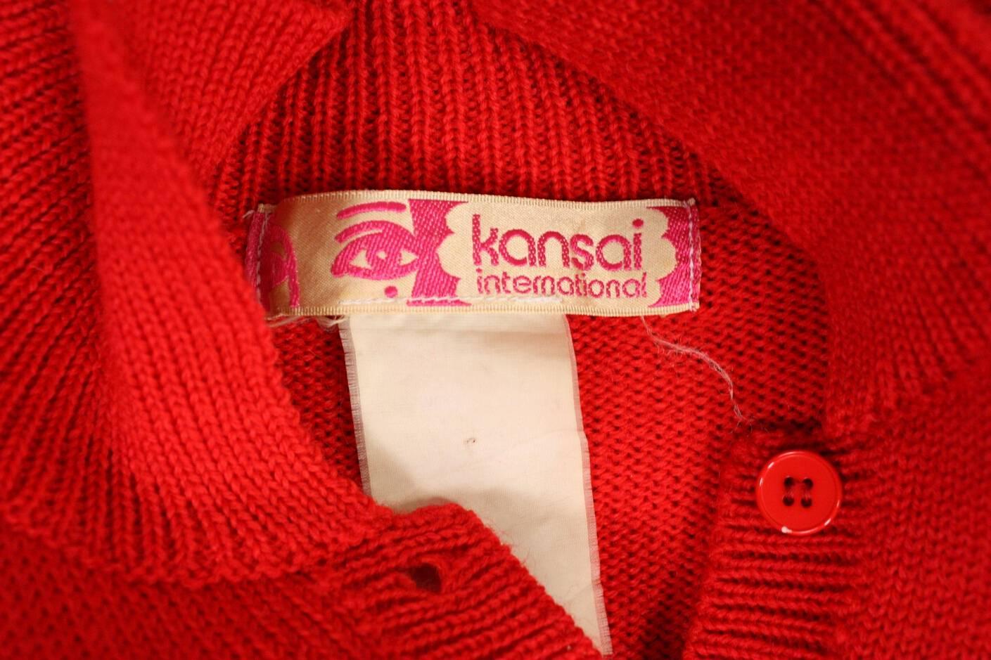 1980's Kansai Yamamoto Phoenix Sweater For Sale 3