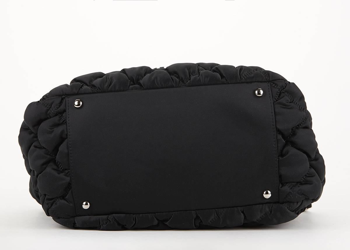 chanel quilted nylon bag