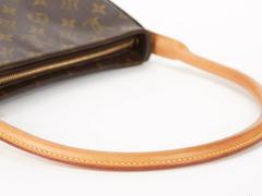 2002 Louis Vuitton Brown Classic Monogram Looping Mm