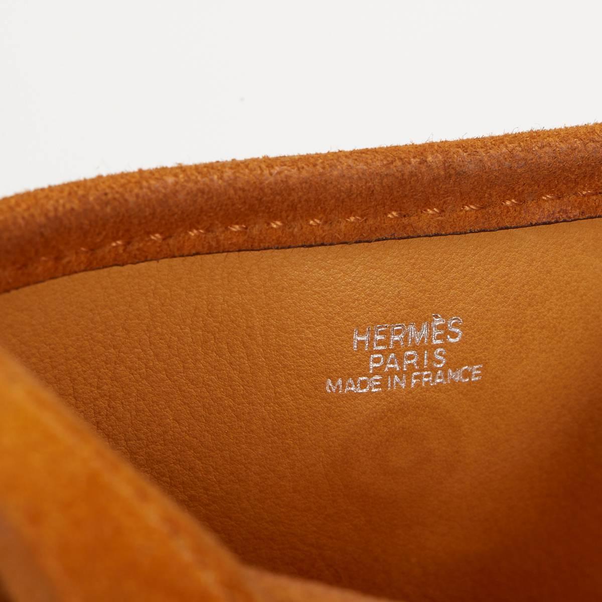 2005 Hermes Mustard Yellow Suede Evelyne TPM 4