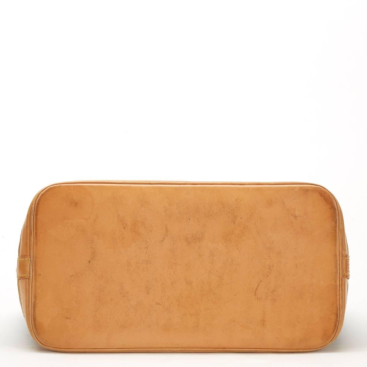 2000s Louis Vuitton Brown Classic Monogram Canvas Alma MM 1