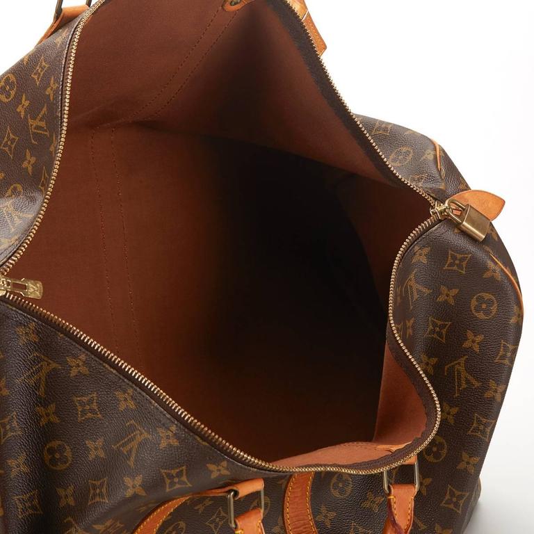 Keep - Vuitton - M41412 – louis vuitton keepall 50 brown coated canvas -  Louis - Louis Vuitton 1980s pre-owned Bucket PM shoulder bag - Bag - 60 -  Monogram - Bandouliere - All