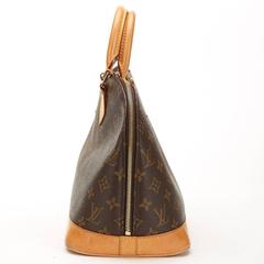 2000s Louis Vuitton Brown Classic Monogram Canvas Alma MM