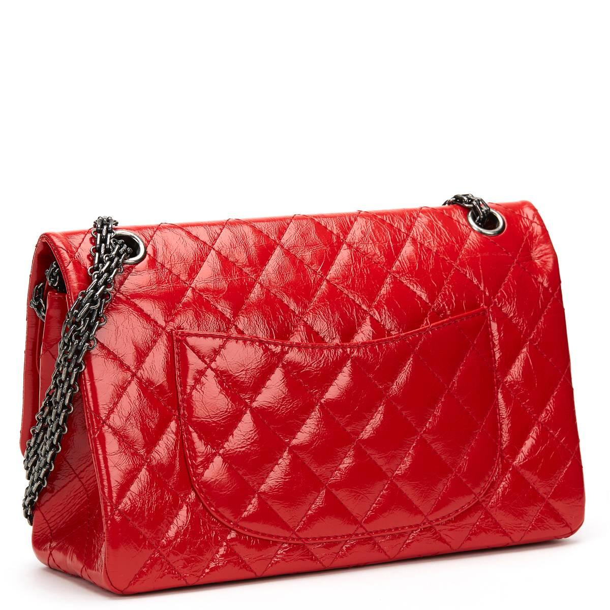 chanel red reissue