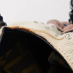 2000s FENDI Multicolour Embelished Floral Spy Bag