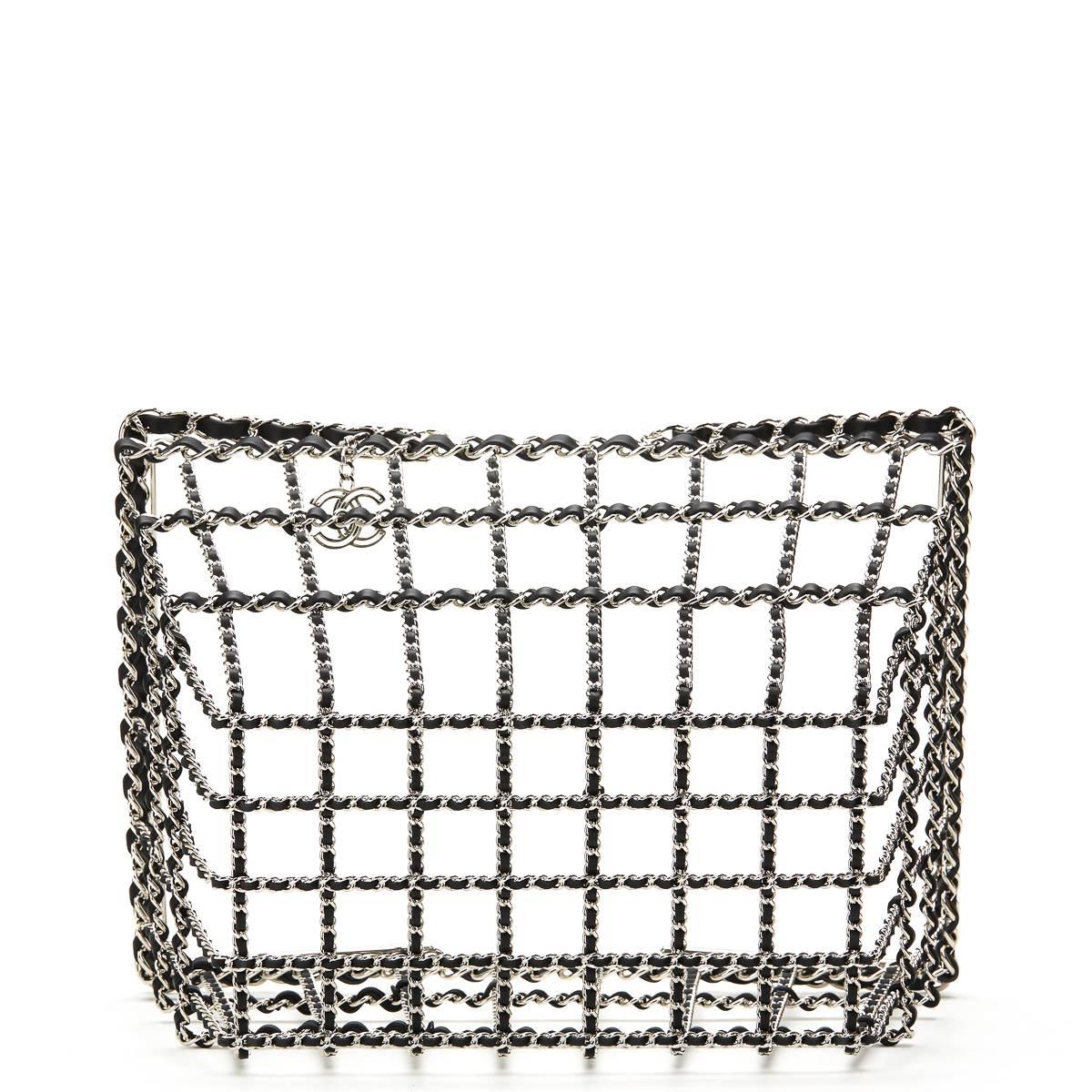 Gray Chanel Act 2 Basket Bag, Fall 2014 