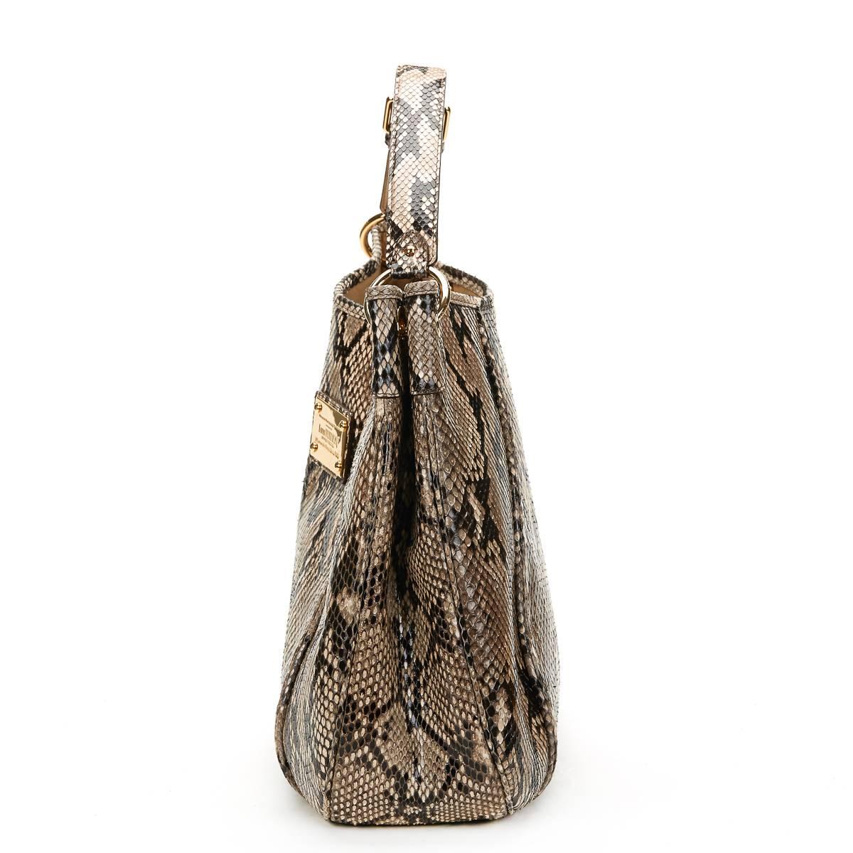 2000s Louis Vuitton Beige Python Galleria Smeralda GM In Good Condition In Bishop's Stortford, Hertfordshire