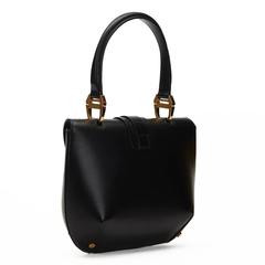 2000s Balenciaga Black Calfkskin Tron