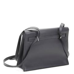 2000s Hermès Ardoise Grey Swift Leather Kelly Danse