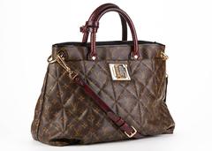 Louis Vuitton Braun Classic Monogram Canvas Strauß und Python Etoile:: 2010s