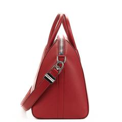 2010s Givenchy Burgundy Grained Goatskin Medium Antigona Tote