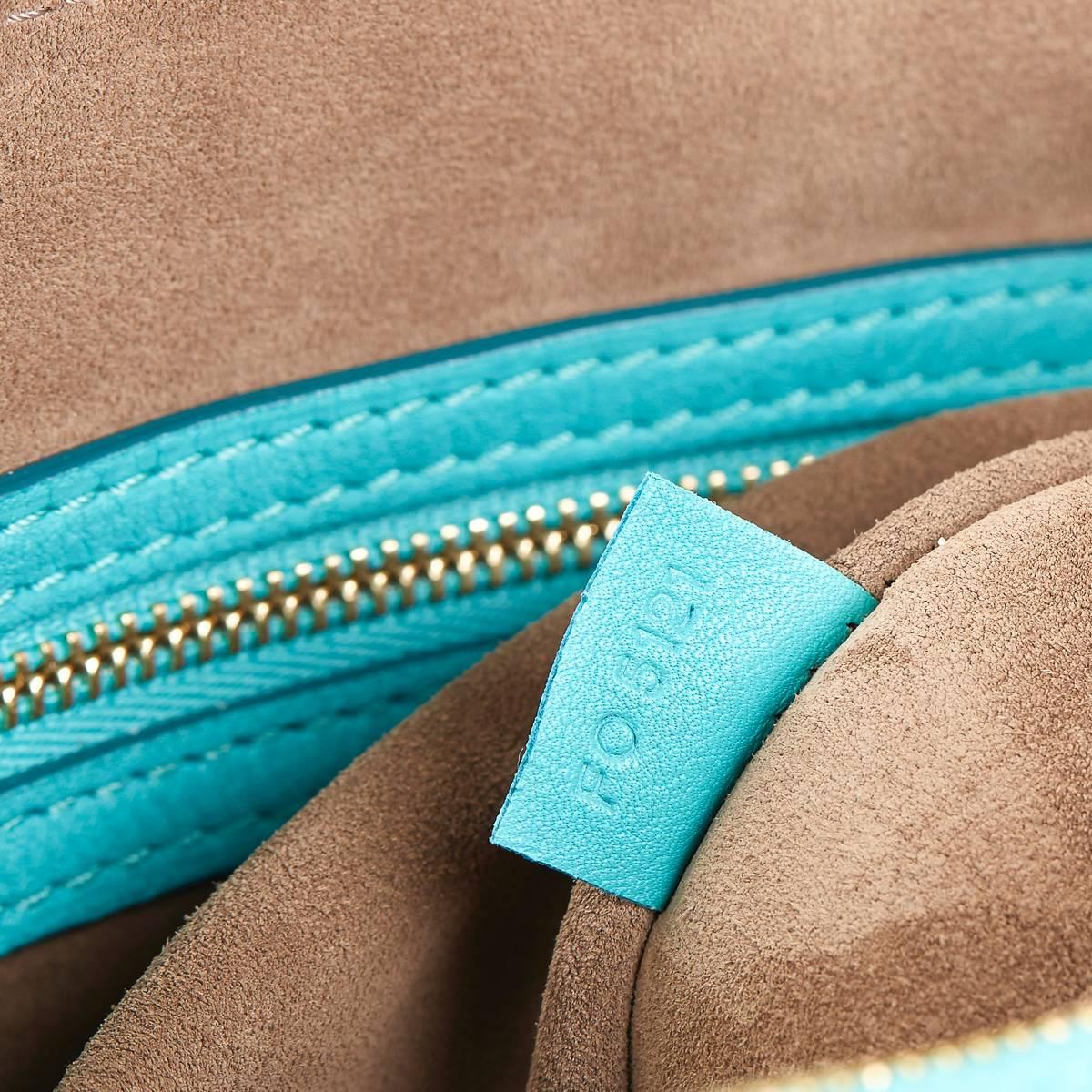 2011 Louis Vuitton Turquoise Calfskin Sofia Coppola PM 2