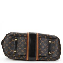 2000s Louis Vuitton Brown Coated Canvas Mirage Griet Noir