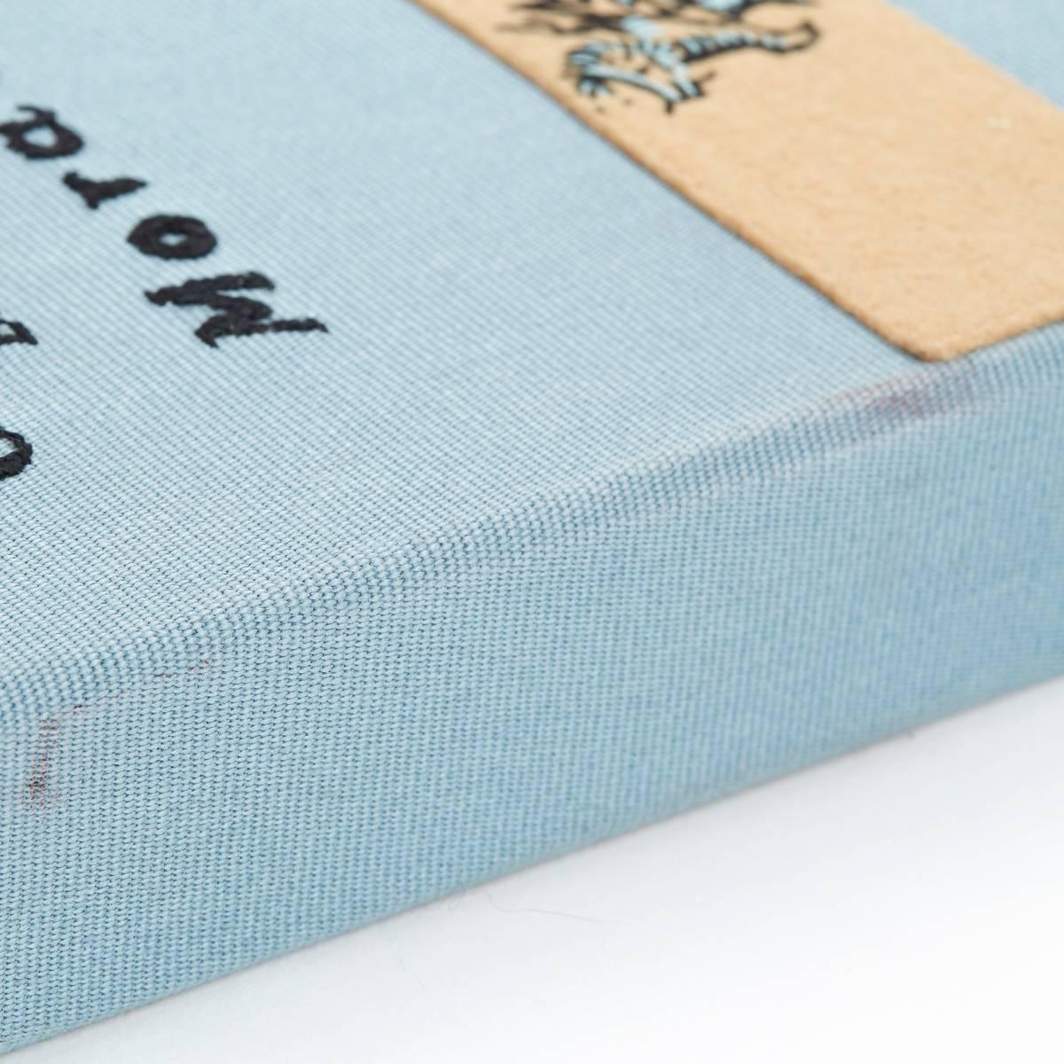 Olympia Le-Tan Blue Fabric L'Amore Coniugale Book Clutch, circa 2015 2