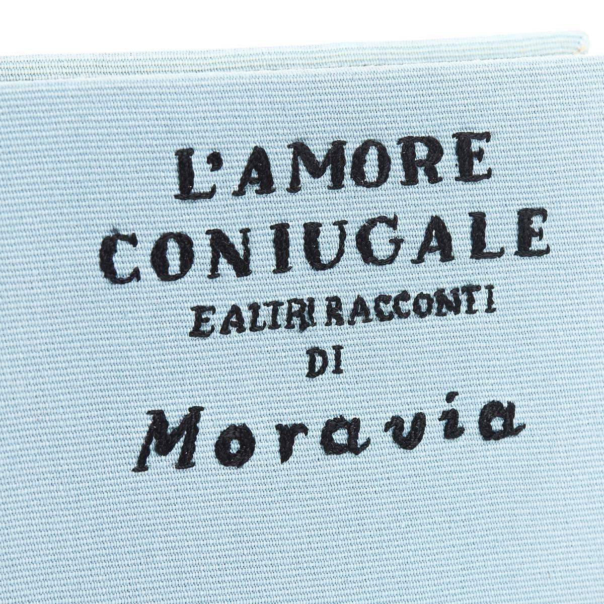 Olympia Le-Tan Blue Fabric L'Amore Coniugale Book Clutch, circa 2015 3