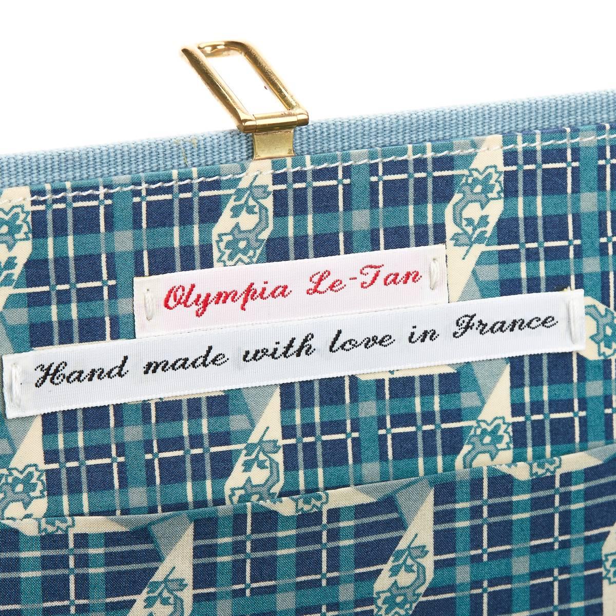 Olympia Le-Tan Blue Fabric L'Amore Coniugale Book Clutch, circa 2015 5