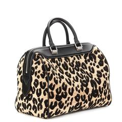 2012 Louis Vuitton Leopard Print Jacquard Velvet Stephen Sprouse Speedy 30