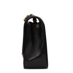 1990s Chanel Black Quilted Lambskin Vintage Diana Classic Single Flap Bag