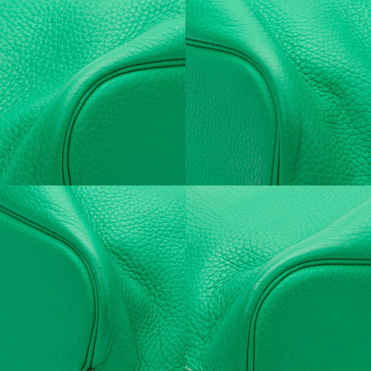 2013 Hermes Menthe Clemence Leather So Kelly 26 3