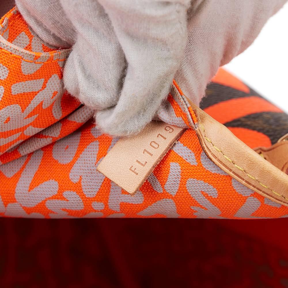 2009 Louis Vuitton Canvas Stephen Sprouse Orange Graffiti Monogram Neverfull GM 1