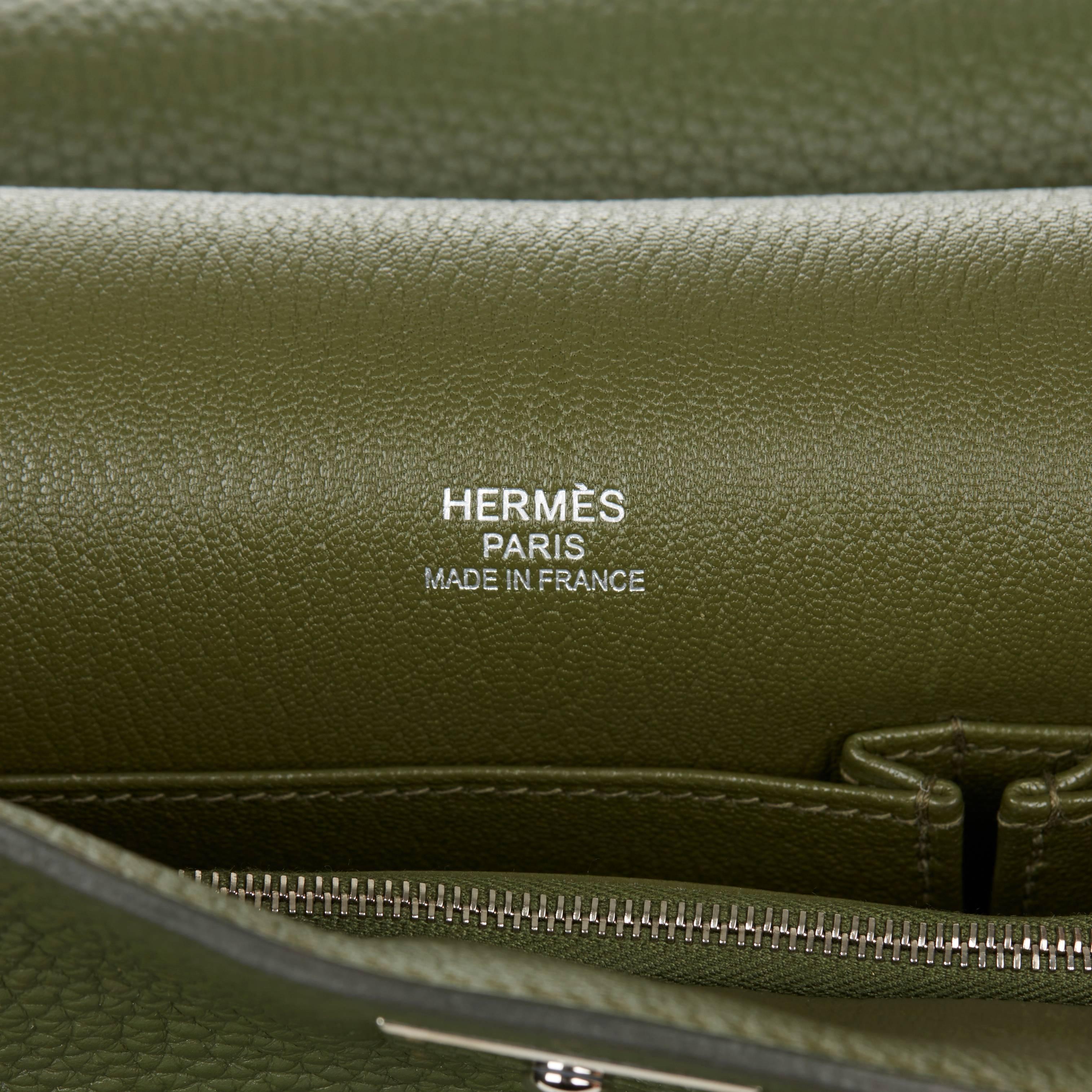 2013 Hermes Canopee Clemence Leather Jypsiere 34 2