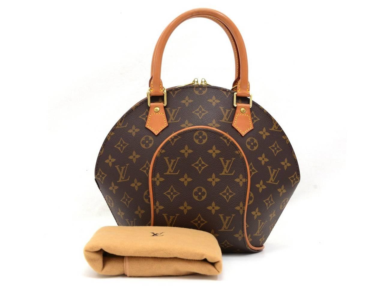 2000 Louis Vuitton Brown Monogram Canvas Ellipse PM 6