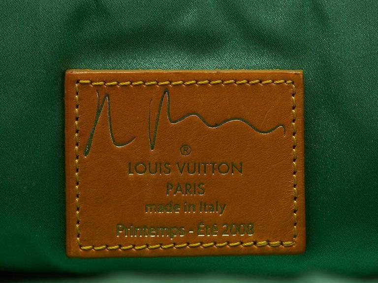 2011 Louis Vuitton Richard Prince Monogram Motard Firebird Tote at