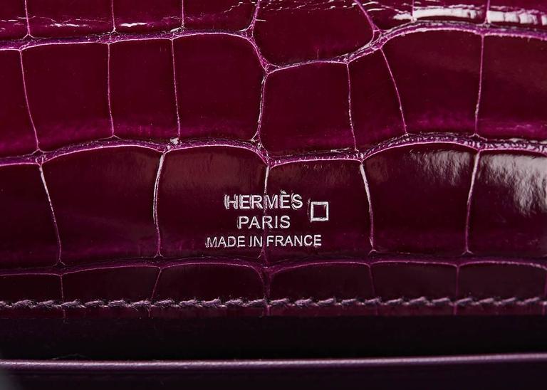 Hermes Cassis Kelly 25 Bag Pochette Clutch
