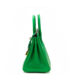 2014 Hermes Bambou Swift Leather Birkin 25cm