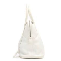 2006 Hermes White Togo Leather Bolide 31cm